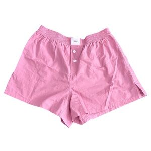 TNA Blush Pink Women's Linen Shorts
